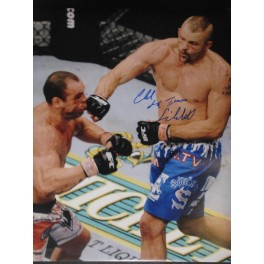 Chuck Liddell Hand Signed HUGE 16" x 20" Colour Photo5