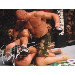 Randy Couture Hand Signed 8" x 10" Colour Photo6 + PSA/DNA J22900