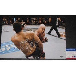 TITO ORTIZ UFC Hand Signed HUGE 12'x18' PSA J57710