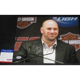 DANA WHITE UFC Boss Signed 11'x14' PSA/DNA K22238