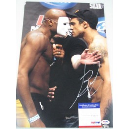 VITOR BELFORT Hand Signed HUGE 12'x18' Photo + PSA DNA COA P48209