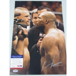 QUINTON 'RAMPAGE' JACKSON Hand Signed HUGE 12'x18' Photo 2 + PSA DNA COA P48163