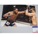 JON 'BONES' JONES Hand Signed HUGE 12'x18' Photo + PSA DNA COA K16272