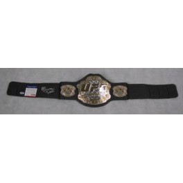CHUCK LIDDELL 'ICEMAN' Hand Signed JAKKS Belt + PSA DNA COA