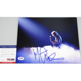 Van Halen Michael Anthony Hand Signed 8'x10' Photo + PSA DNA V52791