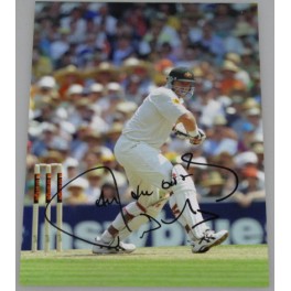 Matthew Hayden 3  Hand Signed Colour Photo