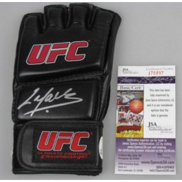 Lyoto Machida Hand Signed UFC Glove + JSA COA J78897