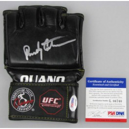 RANDY COUTURE 'The Natural' Hand Signed UFC Glove + PSA DNA COA L06740 RANDY COUTURE 'The Natural' Hand Signed UFC Glove + PSA DNA COA L06740