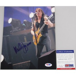 ACDC Malcolm Young Hand Signed 8"x10" Photo + PSA/DNA COA ACDC Malcolm Young Hand Signed 8"x10" Photo + PSA/DNA COA