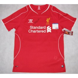 Steven Gerrard Hand Signed Liverpool Jersey + PSA/DNA Steven Gerrard Hand Signed Liverpool Jersey + PSA/DNA