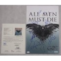 Game Of Thrones  7 x Cast Signed 12"x18" Photo + JSA COA