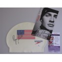 RYAN LOCHTE  Hand Signed USA Swim Cap + JSA COA + Bonus