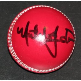 Mitchell Johnson Hand Signed Cricket Ball Mitchell Johnson Hand Signed Cricket Ball