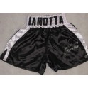 'The Raging Bull' Jake LaMotta Hand Signed Trunks