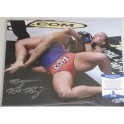 Ronda Rousey *RARE FULL 'ROWDY' SIGNATURE*  Hand Signed 11" x 14" Photo 2  + PSA/DNA Coa