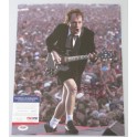 ACDC Angus Young Hand Signed 11"x14" Photo 3  + PSA/DNA COA