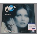 Olivia Newton John  Hand Signed Record Cover + PSA DNA COA