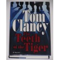 Tom Clancy Hand Signed Book 'The Teeth of The Tiger' 2 + GA PSA JSA Coa