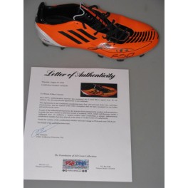 LEO MESSI Hand Signed Soccer boot Cleat + PSA/DNA