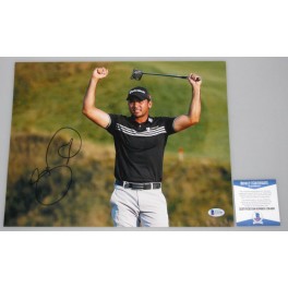Jason Day Hand Signed 11" x 14" Colour Photo + PSA/DNA
