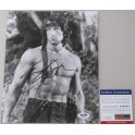 Sylvester Stallone Rambo   Hand Signed 8"x 10" Photo + PSA/DNA COA