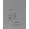 Matt Groening Hand Signed 8"x10"  Bart Sketch  Simpsons  Photo + JSA COA *BUY GENUINE*