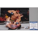 JORGE 'GAMEBRED' MASVIDAL  Hand Signed 8" x 10" Photo  + PSA BAS Coa