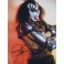 KISS Peter Gene Simmons Hand Signed 8"x10" Photo 2 + PSA/DNA COA