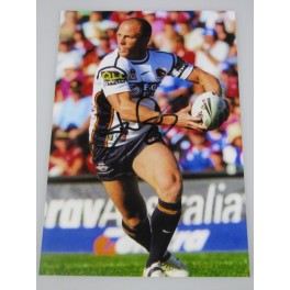 DARREN LOCKYER Hand Signed 8'x12' Photo 2 DARREN LOCKYER Hand Signed 8'x12' Photo 2