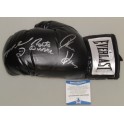 LEONARD - HEARNS - DURAN  Hand Signed Boxing Glove + PSA/DNA COA