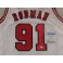 Dennis Rodman  Hand Signed Bulls Jersey + Beckett PSA  COA