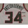 Giannis Antetokounmpo Hand Signed Bucks  Jersey + Beckett PSA  COA