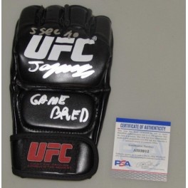 JORGE MASVIDAL Gamebred  Hand Signed UFC 4oz  Glove + PSA DNA COA