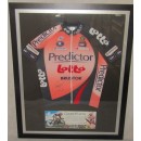 Cadal Evans Hand Signed Ltd Edition Framed 2007  Jersey 32/50 COA Price WaterhouseCoopers