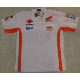 MARC MARQUEZ Hand Signed Pit Crew Shirt