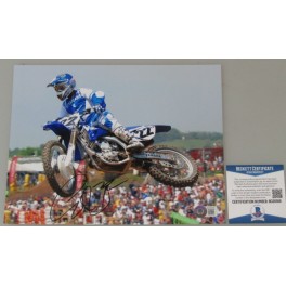 Chad Reed Hand Signed 8"x10"  Photo 2 + BECKETT COA  * Buy Genuine  Chad Reed *