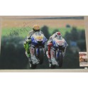 VALENTINO ROSSI Hand Signed 20" x 30" Lab Quality Photo  Plus JSA COA