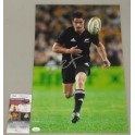 Dan Carter Allblacks  Hand Signed  12"x18" Photo 1 + JSA COA