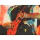 Carlos Santana  Hand Signed  Huge 12"x18" Photo 1+  JSA COA