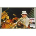 Carlos Santana  Hand Signed  Huge 12"x18" Photo 2+  JSA COA