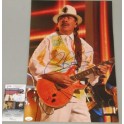 Carlos Santana  Hand Signed  Huge 12"x18" Photo 4+  JSA COA