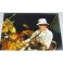 Carlos Santana  Hand Signed  Huge 12"x18" Photo 2+  JSA COA
