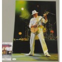 Carlos Santana  Hand Signed  Huge 12"x18" Photo 5+  JSA COA