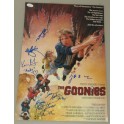 Goonies x 6 Cast Signed  Hand Signed  12"x18 " Photo  + JSA COA