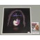 KISS Paul Stanley Hand Signed 12"x12" Lithograph  + JSA COA